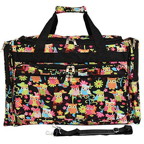World Traveler 22-inch Carry-on Duffle Bag with Adjustable Shoulder Strap