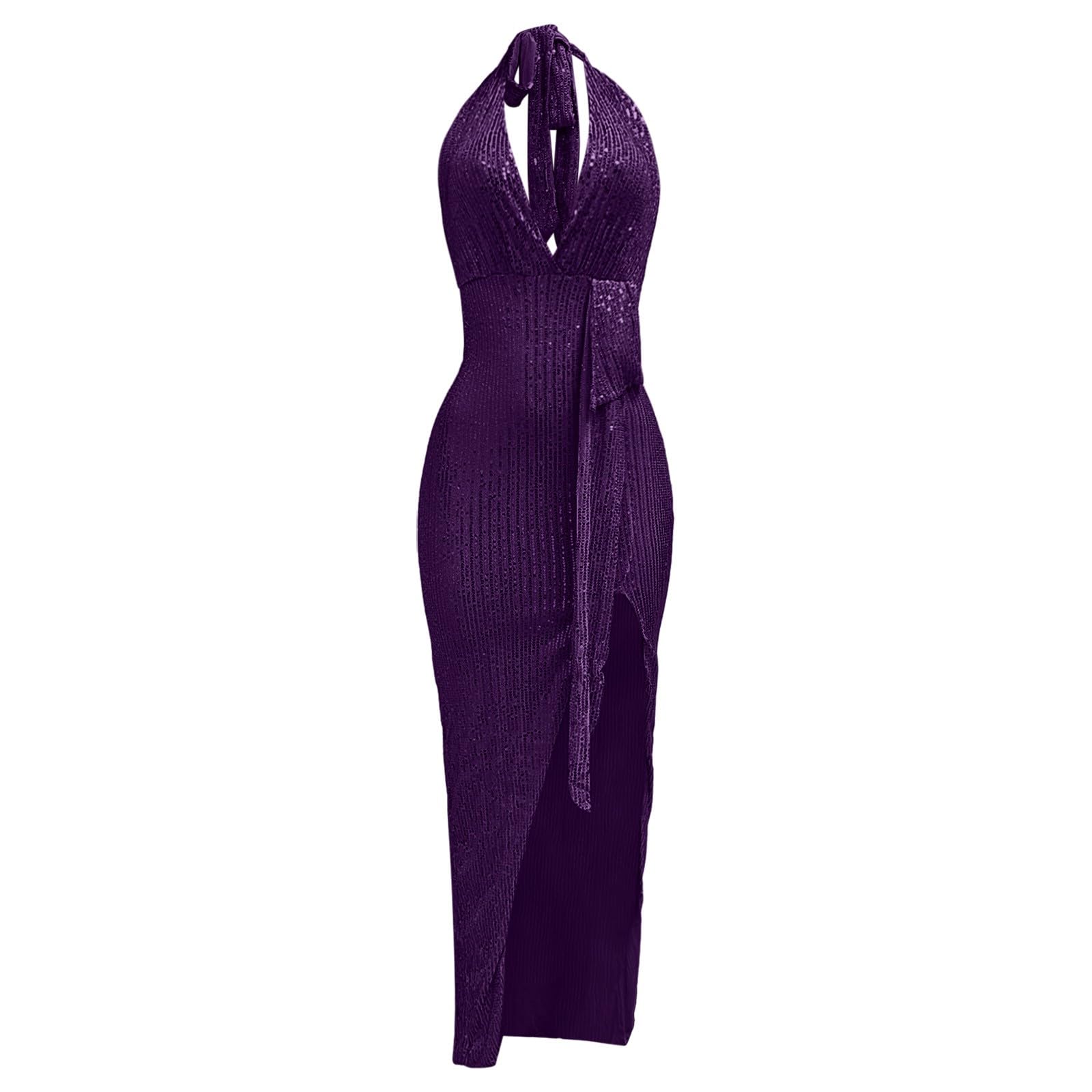 2025 Nouvelle Robe de soirée à Jupe Longue sans Manches de Couleur Unie à la Mode Robe Noire Transparente