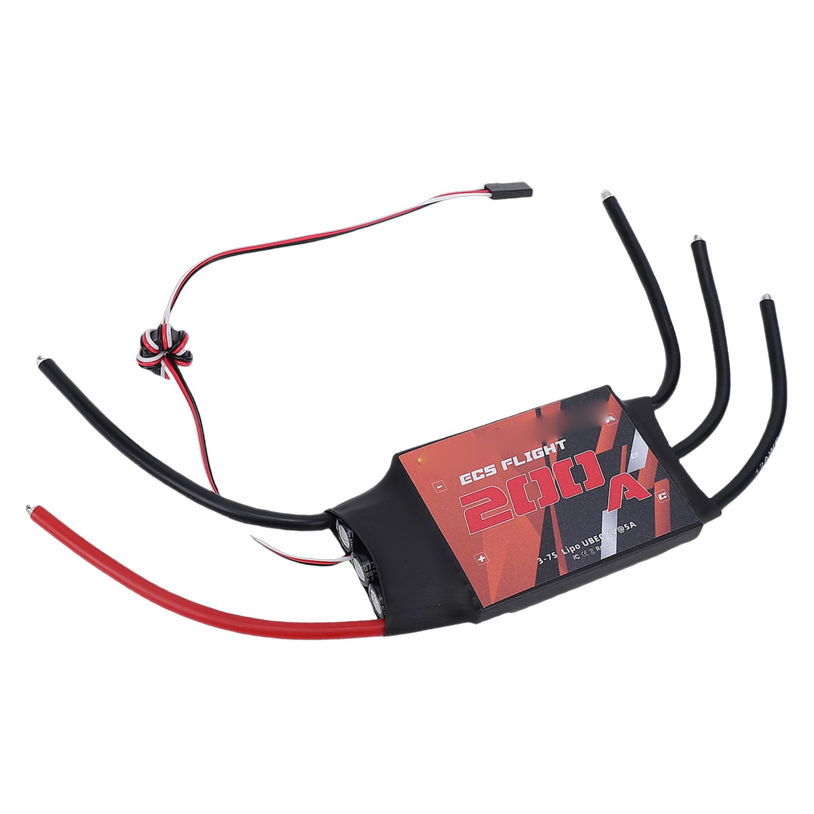 Sonew 200A Bezszczotkowy Regulator Obrotów ESC Programowalny do RC Fixed,