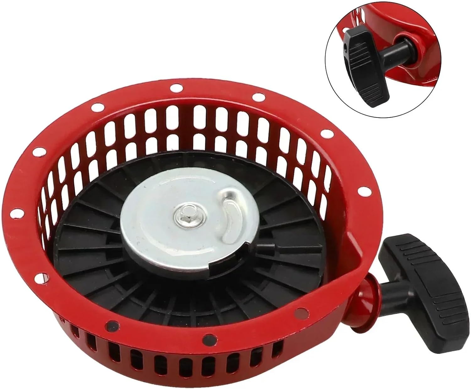 Recoil Pull Starter Fit for Honda G150 G200 GV200 GX110 GX140 28400-883-040ZB Lawn Mower Replacement Accessory Part