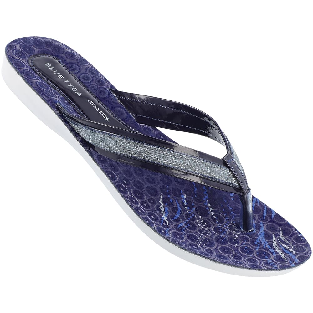 BLUE TYGA BT2003 Womens Fashion Sandals for Casual Wear and Regular use - Blue (B0CNRSHNZ1) Amazon Price History, Amazon Price Tracker
