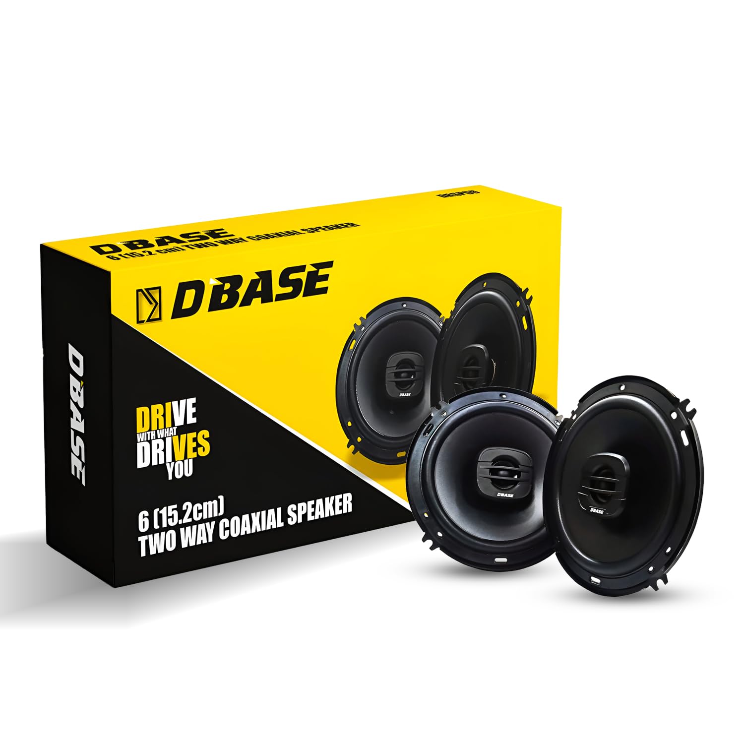 DBASE 6 Two-Way Coaxial Car Speakers | High Bass & Superior Sound | PP Injection Cone & Treated Rubber Edge | Easy Installation-image-40