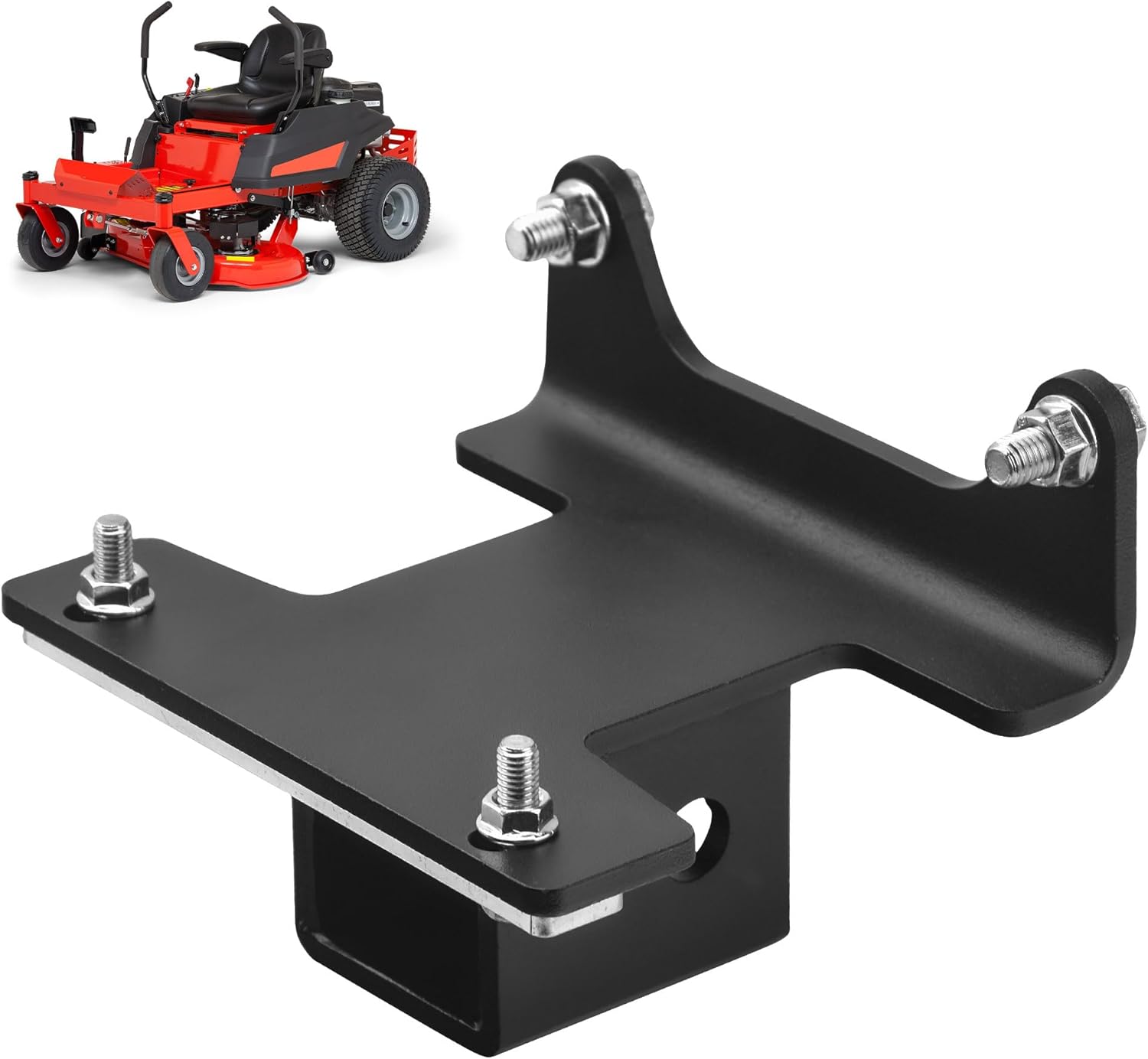 093-1140-00 Front Hitch 2" Receiver Bracket Compatible with Bad Boy ZT Elite & Maverick Mowers from 2021 to Present