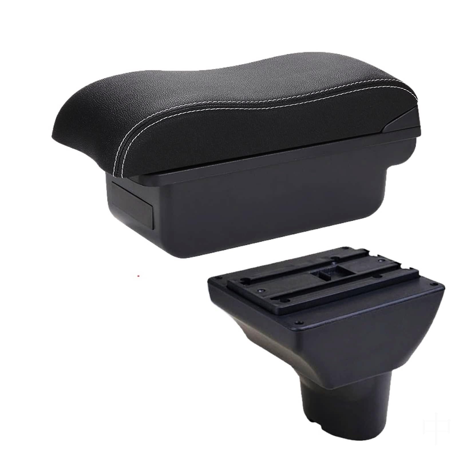 GTDTKGANAK Storage Box For For i20 2008-2023 Center Console Armrest Storage For Box(C3 Nousb)