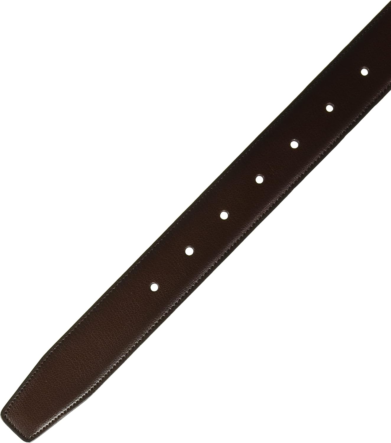Perry Ellis Men's Burnished Edge Belt