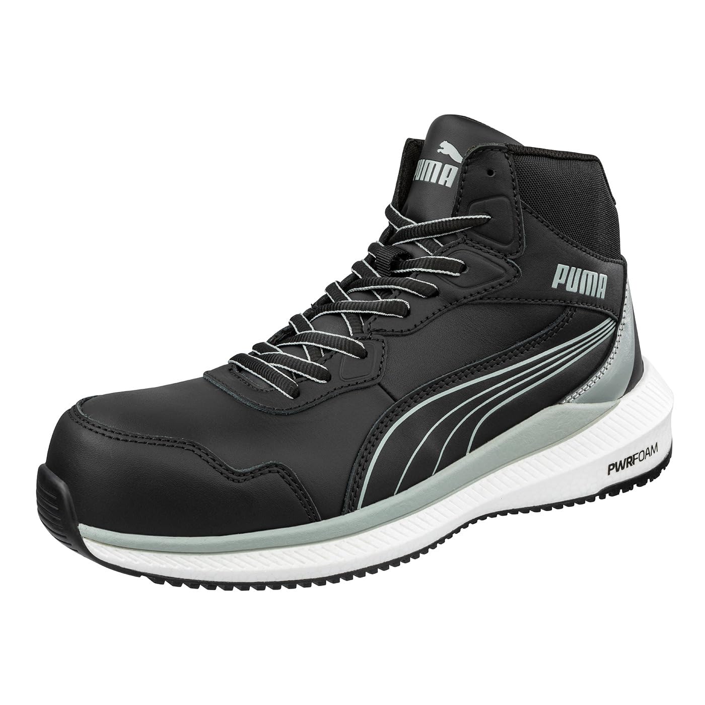 PUMA Sicherheitsstiefel Zoom Black mid S3S nach EN ISO 20345:2022 S3S ESD FO HRO SR Größe