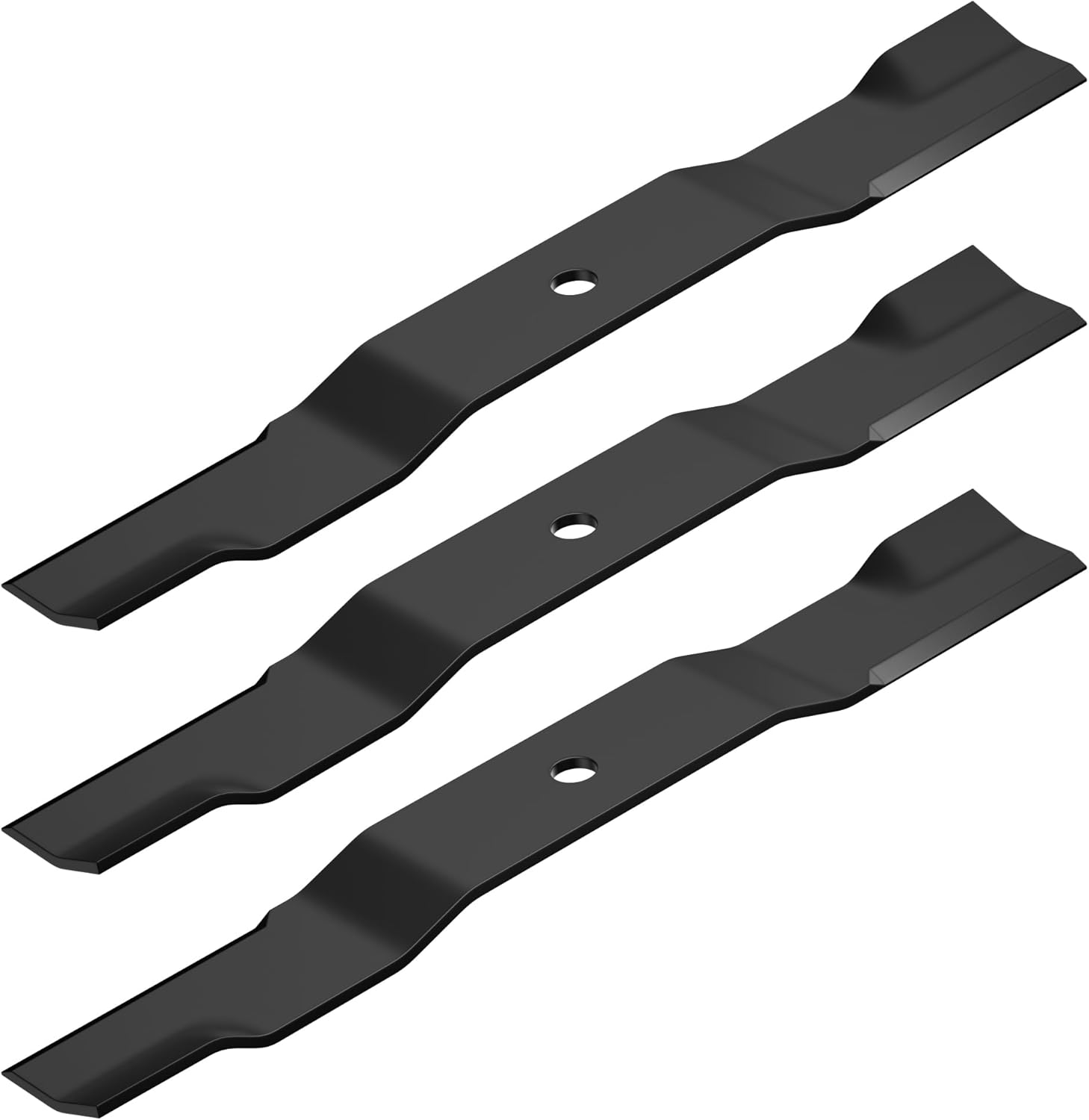 04771200 Lawn Mower Blades 3 Pack, 18 Inch Blades for 52 Inch Deck, Zero Turn Mower Blades Replacement for Gravely ZT X ZT XL Ariens IKON X IKON XL