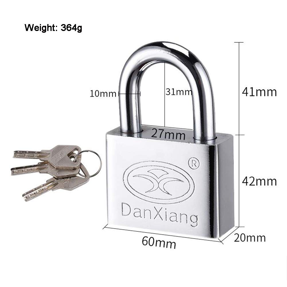 40 50 60mm Impermeabile Acciaio Pesante Sicurezza Per Esterni Serratura - Foto 3