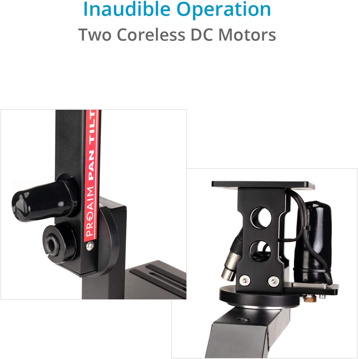 Bеѕt Sеllеr PROAIM Professional Motorized Sr. Pan Tilt Head with 12V Joystick Control for DSLR Video Cameras Camcorders up to 7.5kg/16.5lbs for Jib Crane Tripod + Carrying Bag (PT-SR)