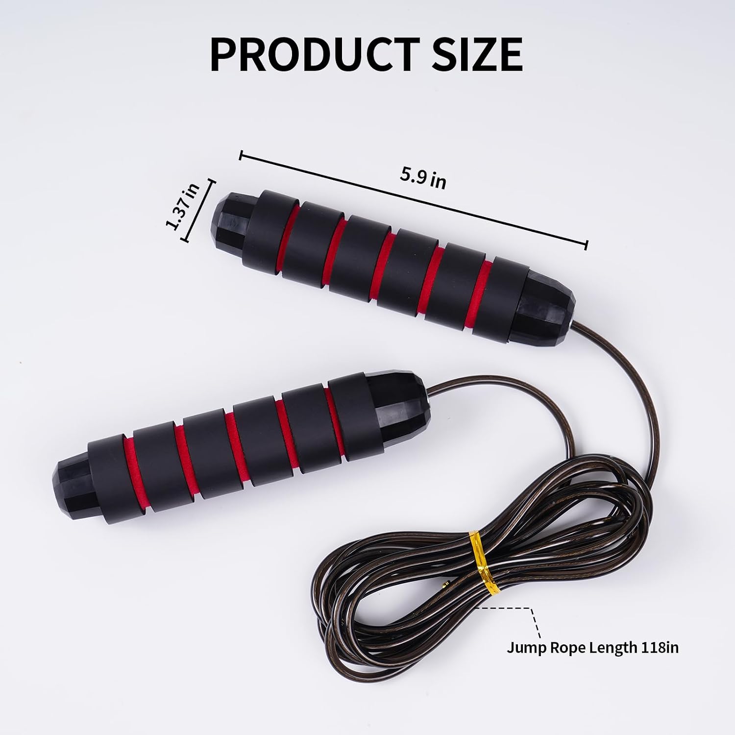 Corda de pular, cordas de pular para fitness, corda de pular para homens e mulheres, corda de pular com rolamentos de esferas, cordas de salto ajustáveis, corda de salto de velocidade rápida sem Corda de pular, cordas de pular para fitness, corda de pular para homens e mulheres, corda de pular com rolamentos de esferas, cordas de salto ajustáveis, corda de salto de velocidade rápida sem