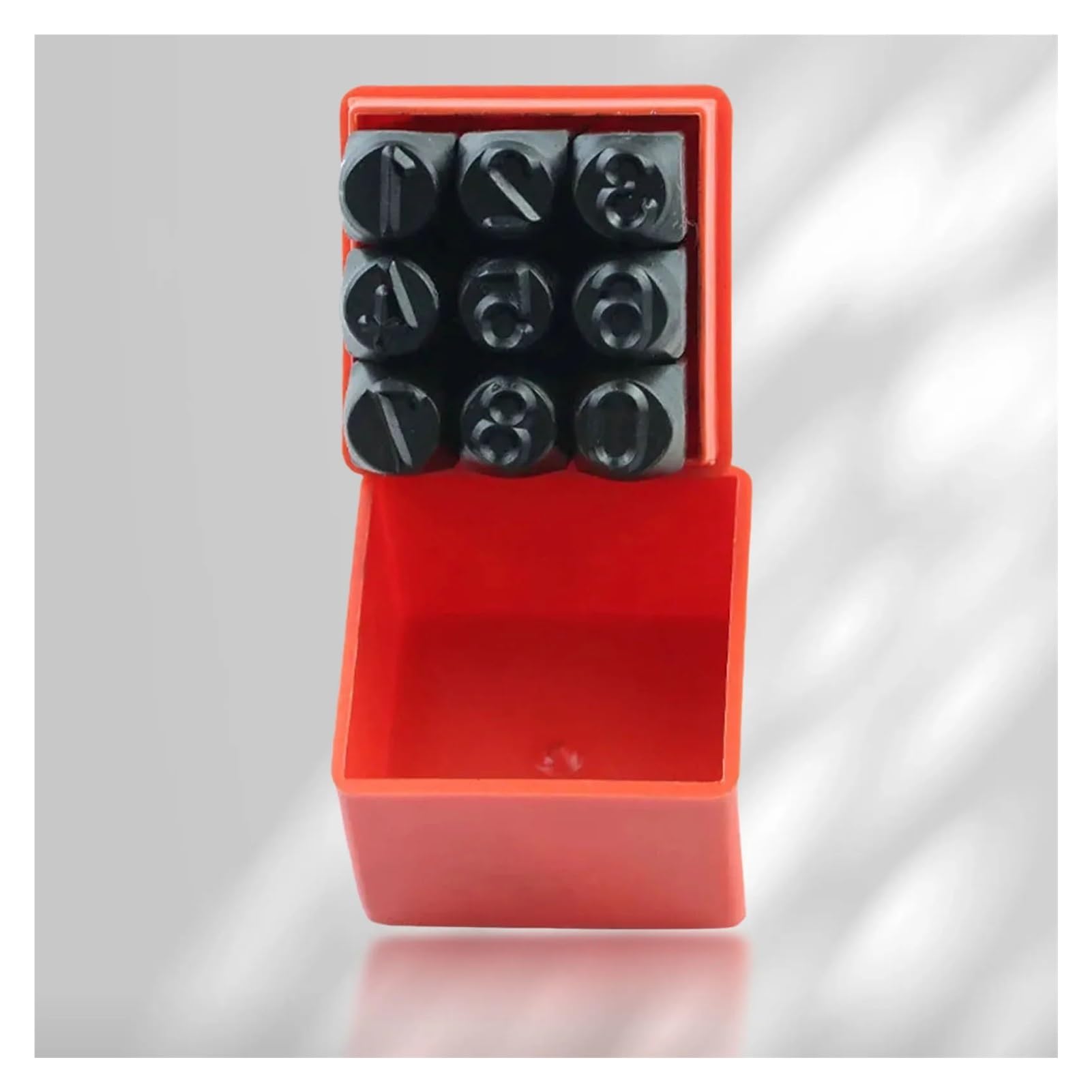 Alphabet- und Zahlen-Buchstaben-Stempelset aus Stahl