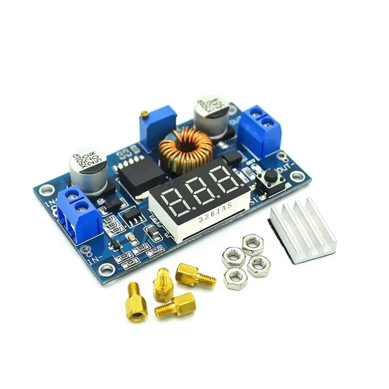 JVDDI LED Driver 5A XL4015 Constant voltage constant current buck power e Voltage and display LED drive lithium battery charging