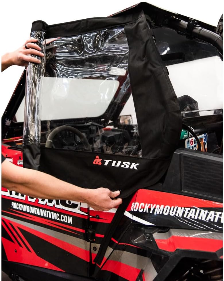 Tusk Zipperless Upper Doors w/Threaded Snaps For POLARIS RZR XP 1000 2014-2021
