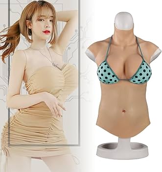 Amazon | シリコンバスト 半身 真綿充填 シリコンスーツ 人工