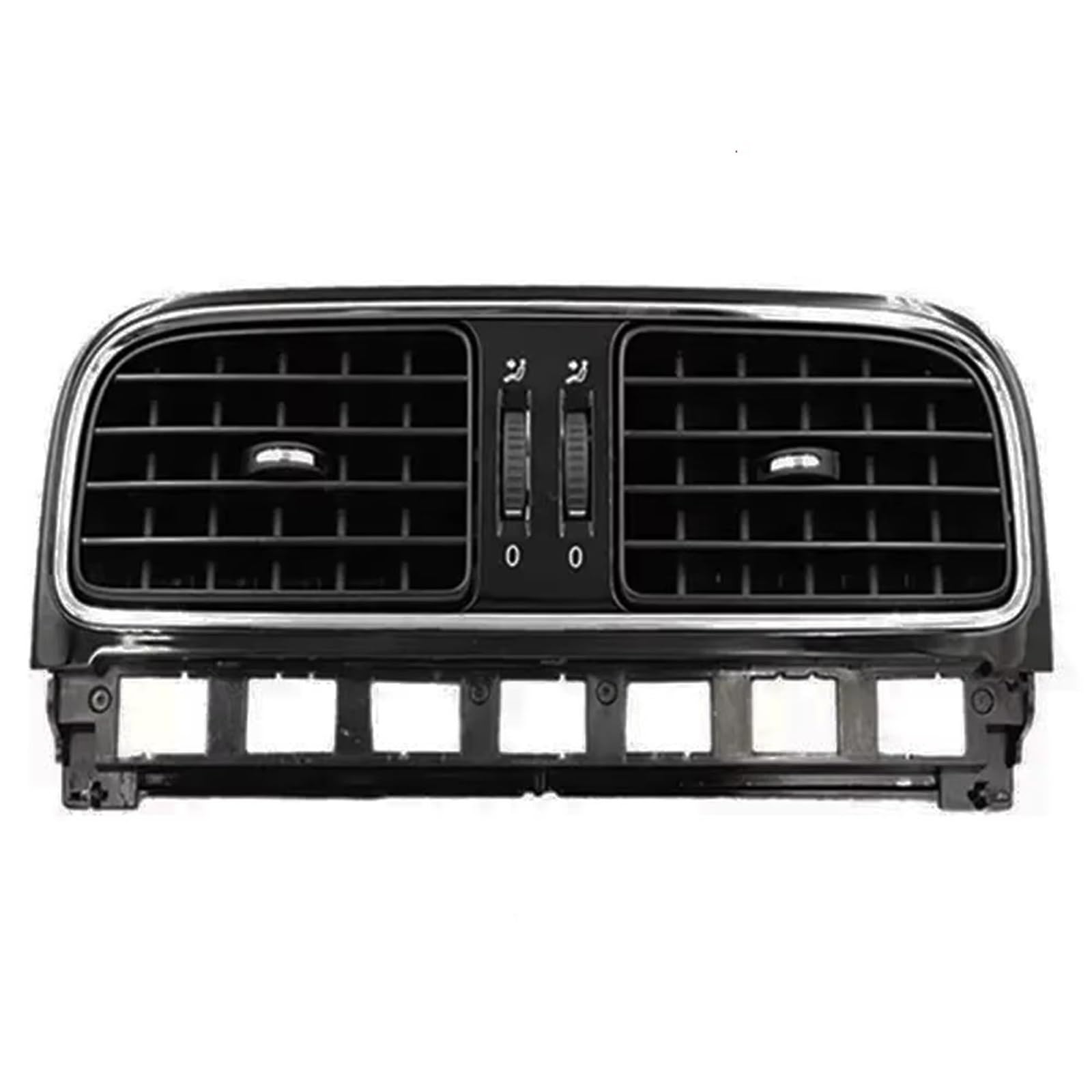 Nnmikolc One Color Air Vent Frame Compatible With Vw For Polo 2011 2012 2013 Car Central Dashboard Ac Air Outlet Vent Oem: 6Rd819728 6Rd819703 6Rd819704