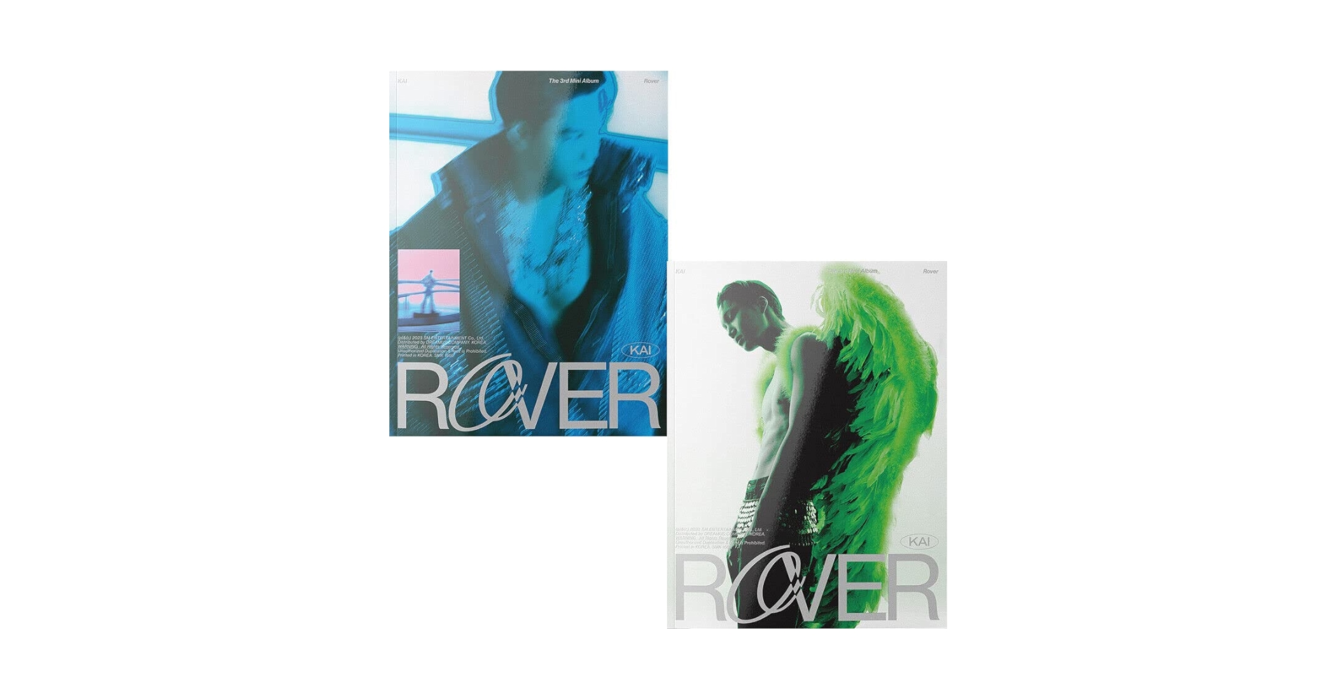 PHOTOBOOK Ver. ) EXO KAI ROVER The 3rd Mini Album ( VER.1 +