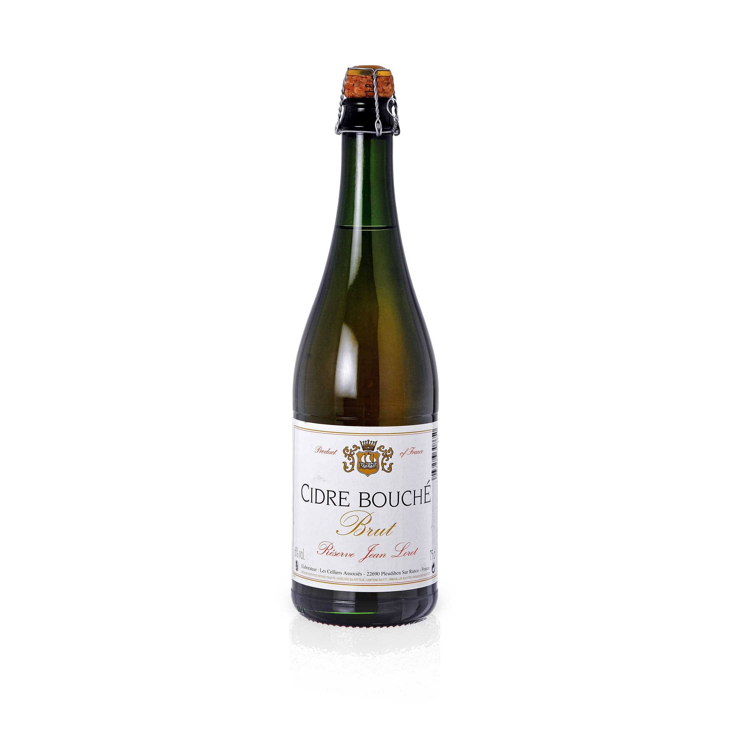Cidre Bouché Brut Réserve Jean Loret 0,75 l