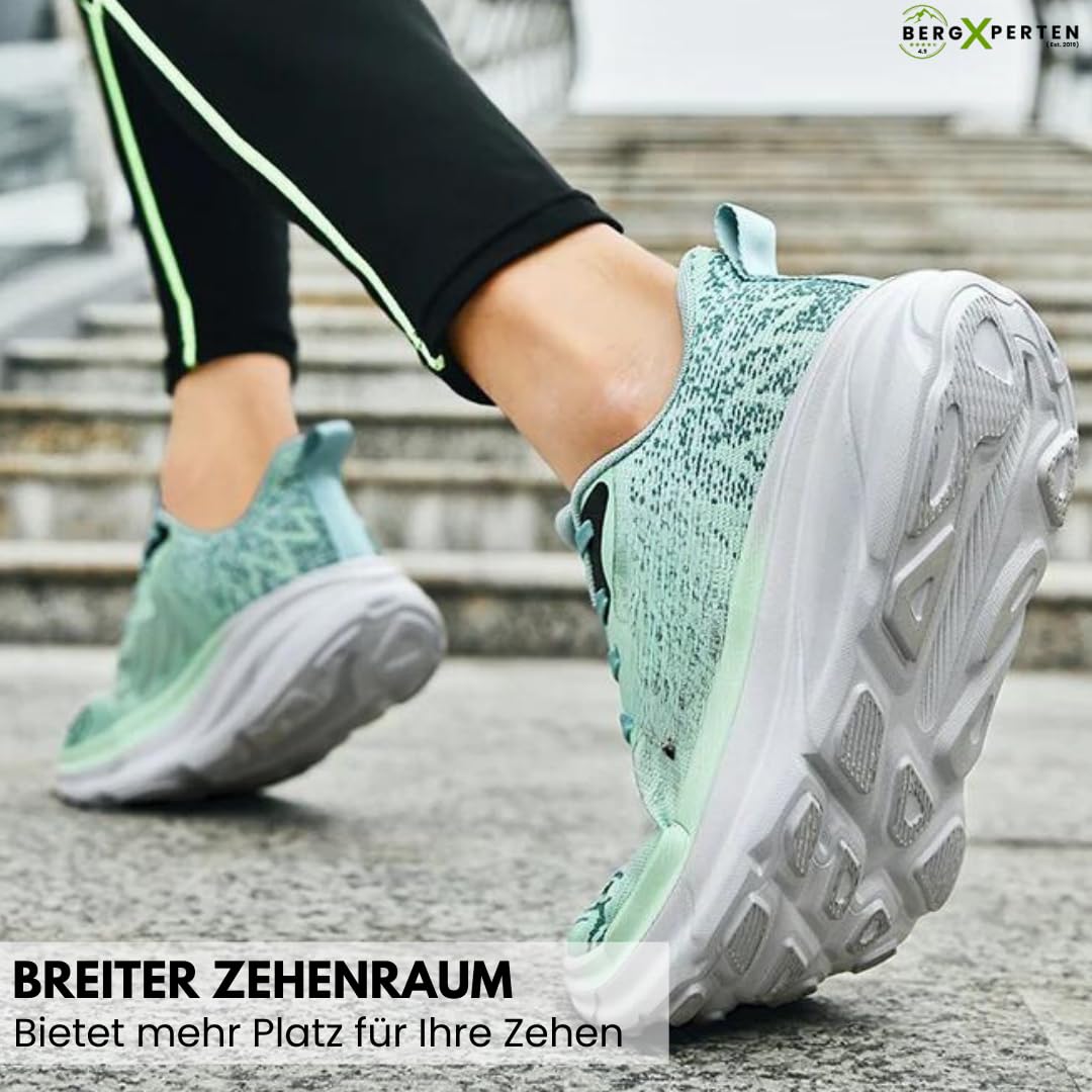 MEIION UltraX Sneaker Ergonomiche Scarpe da Corsa con Ammortizzazione di Alta Qualità Unisex Donna & Uomo Scarpe Sportive Con Ammortizzazione - Scarpe da Corsa Leggere Per