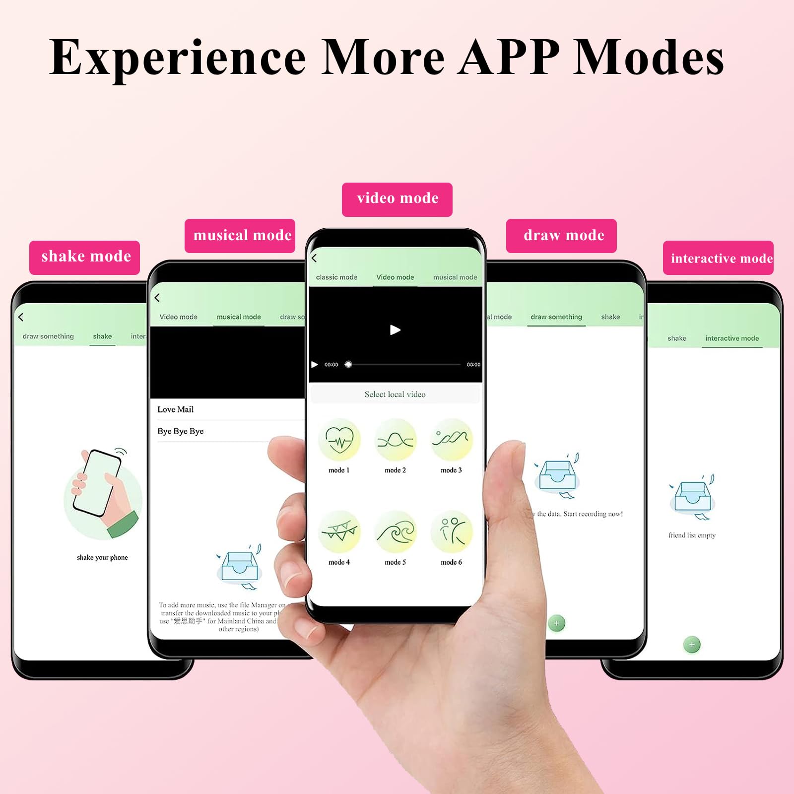 Vibratore Indossabile Con App, Vibratore Dildo Realistico Con Modalità Interattiva, Vibratori Del Punto g Con Controllo a Lunga Distanza, Stimolatore Clitorideo Impermeabile IPX7 Da Donna