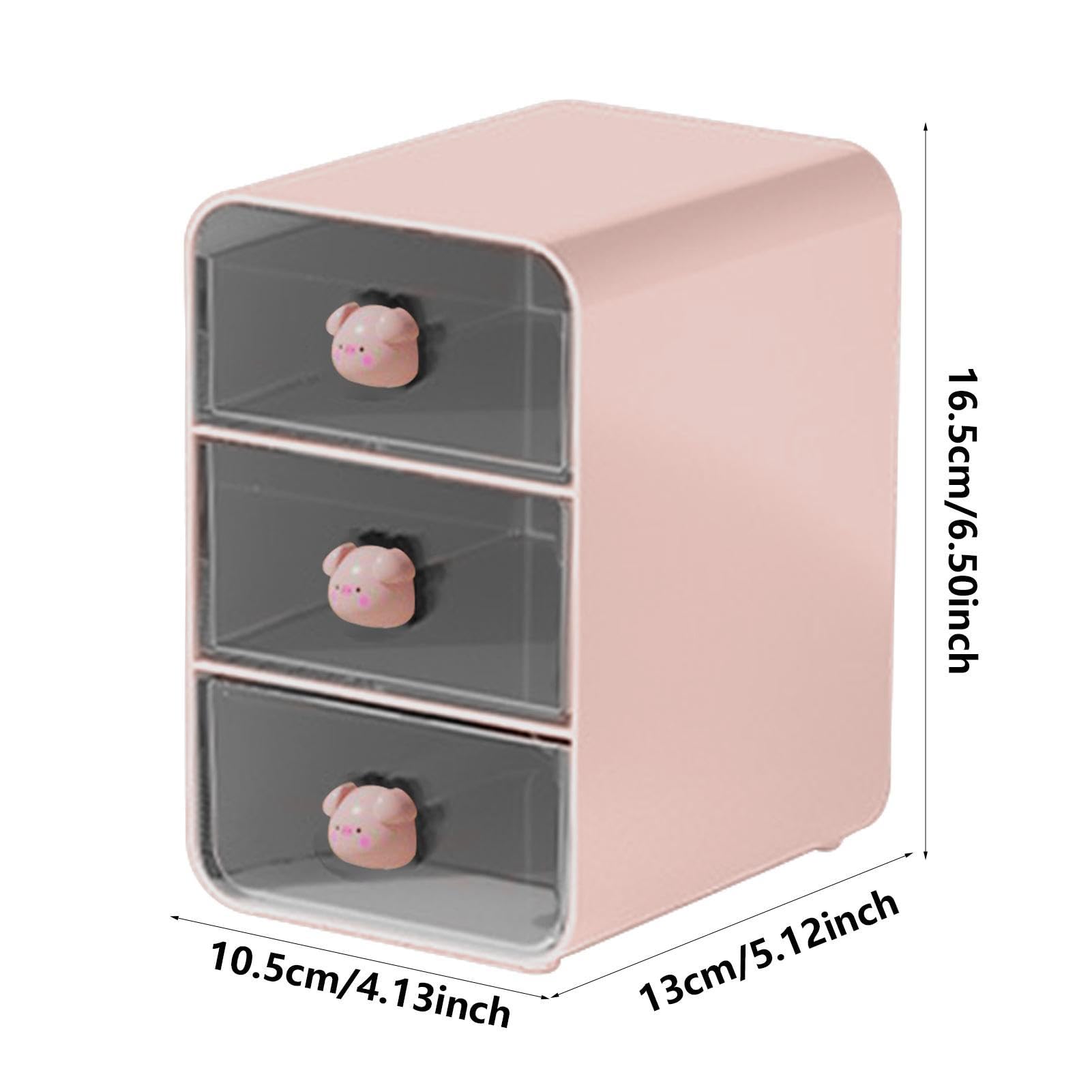 Relaxdays Organiseur De Bureau, Rangement En Bambou, 2 Tiroirs, HxLxP