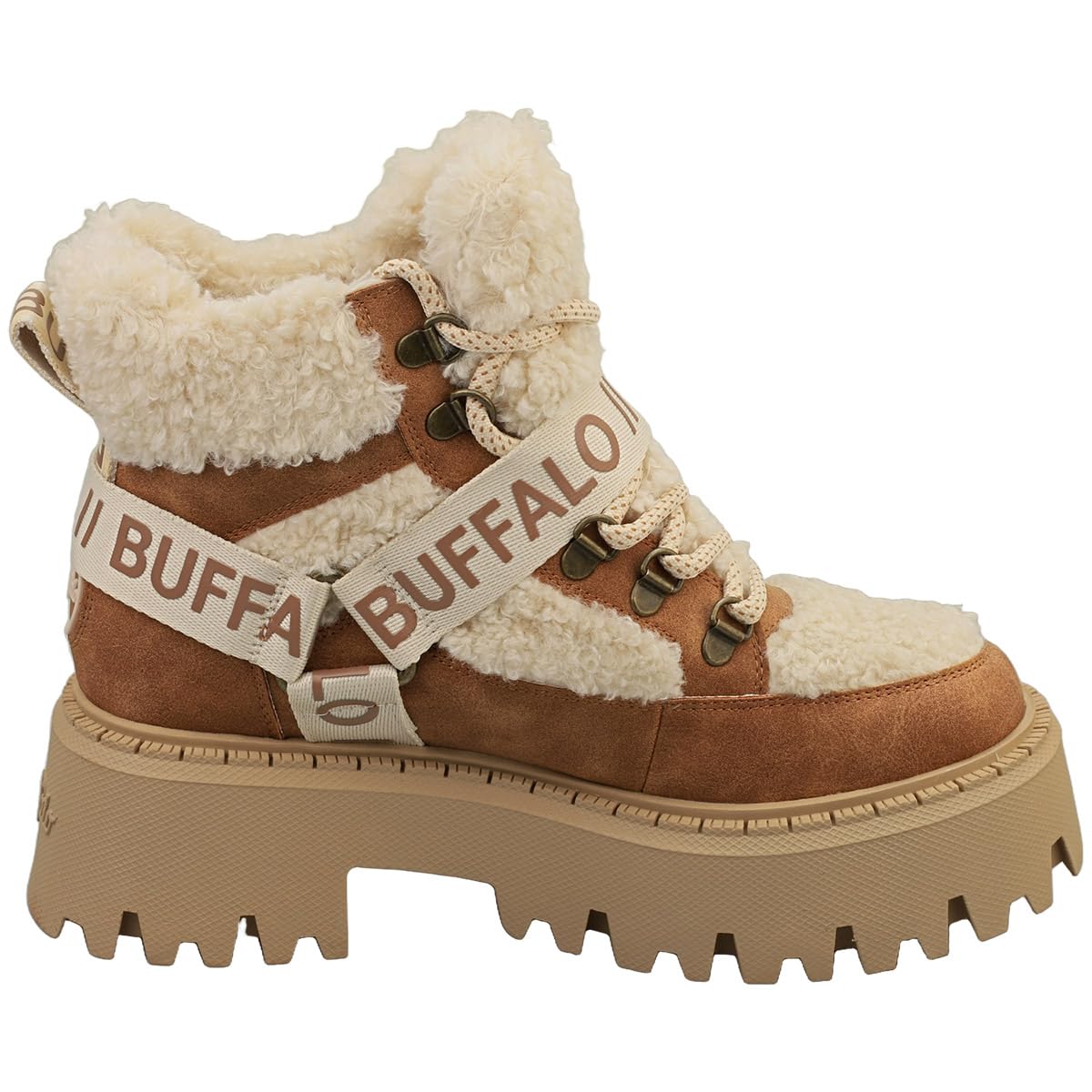 Buffalo Aspen Com Mid Warm, Boots Femme