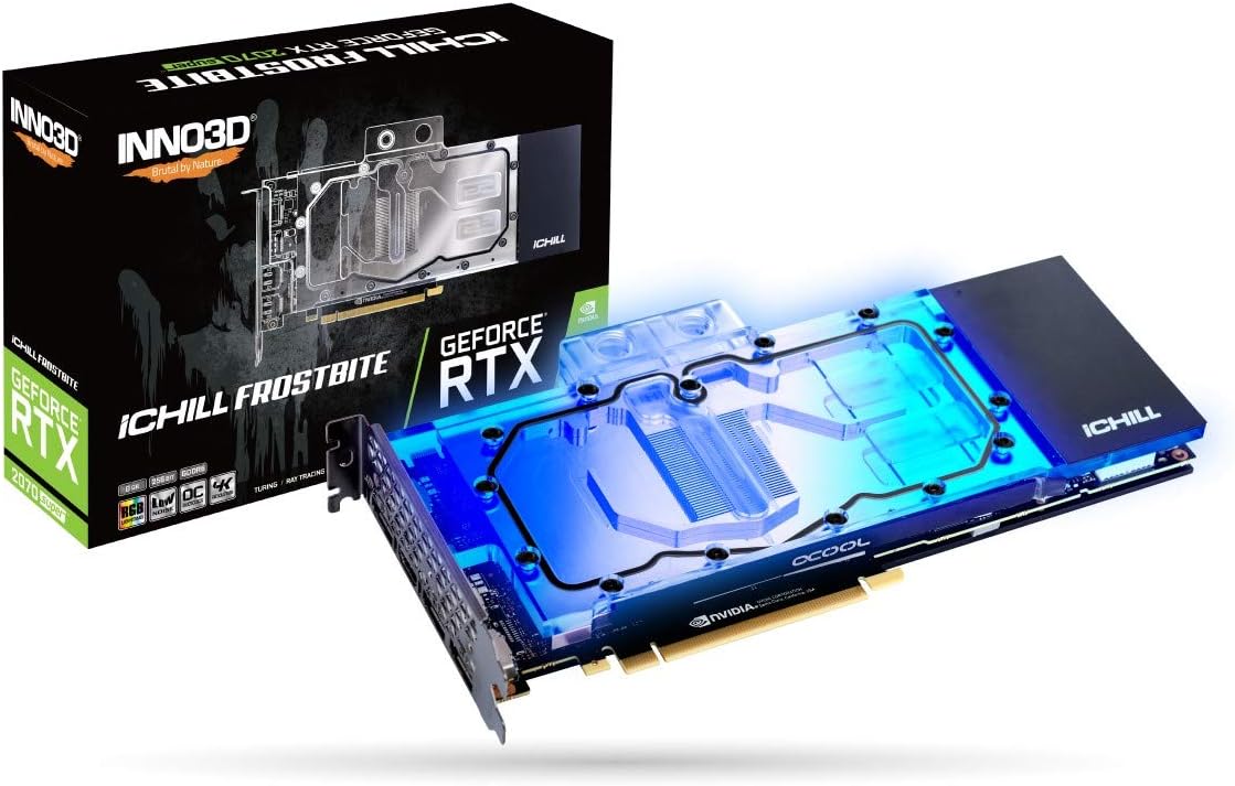 Inno3D GeForce RTX 2070 Super Ichill Frostbite, 8192 MB GDDR6 Graphics Card