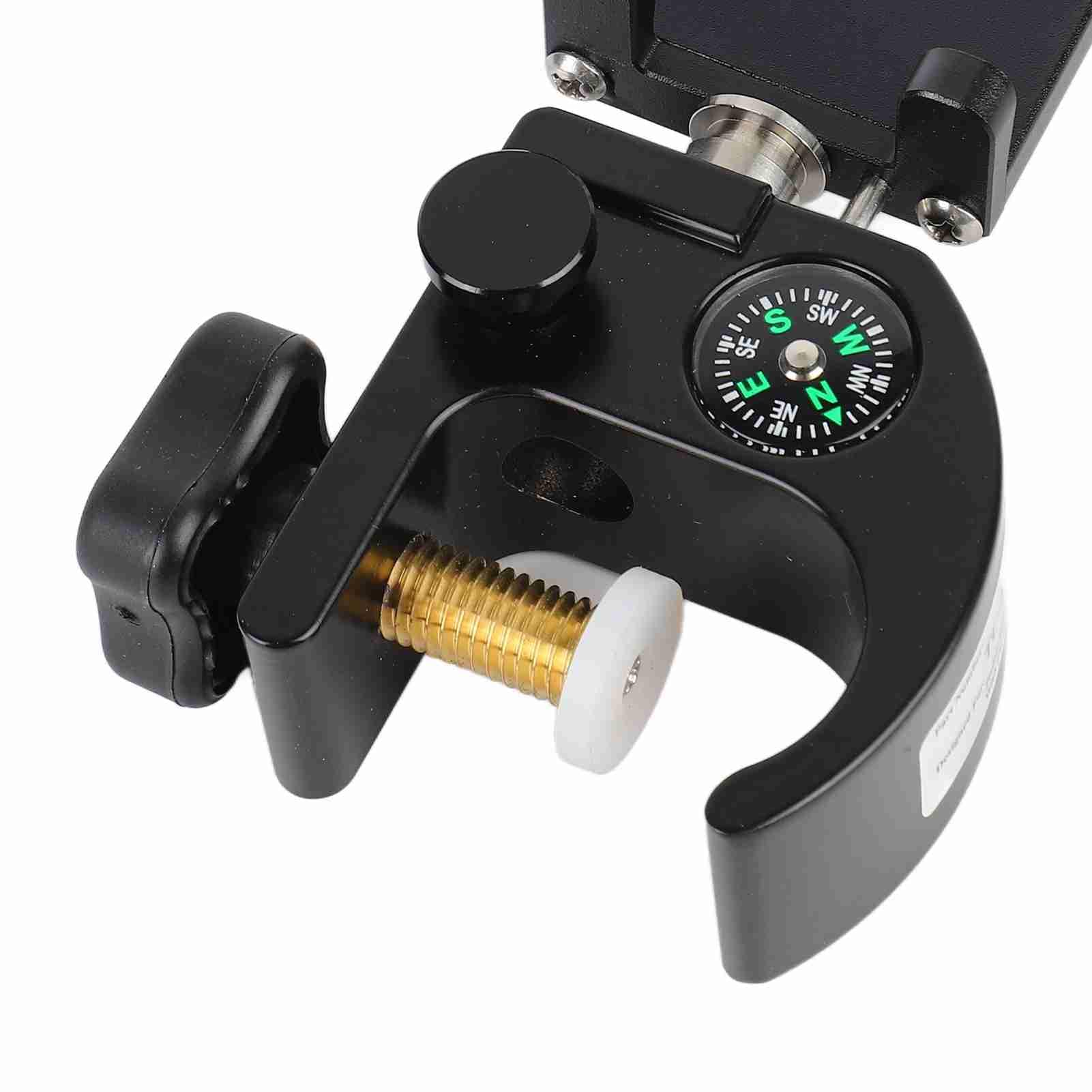 Morsetto per Asta IV Morsetto per Asta per Raccolta Dati con Supporto per Telefono Supporto per RTK Portatile Universale Compatibile con Aste da 32 Mm e 20 Mm
