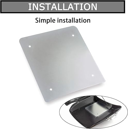 Miniatura 5 de PSLER Touring Pack Base Interior Refuerzo para Touring Rushmore Chopped King Tour Pak Razor Touring Pack Placa Metal Corte Láser 2014