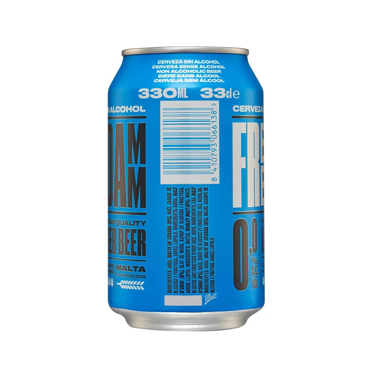 Alkoholfreies Bier BIS0054 33 cl 12er Pack