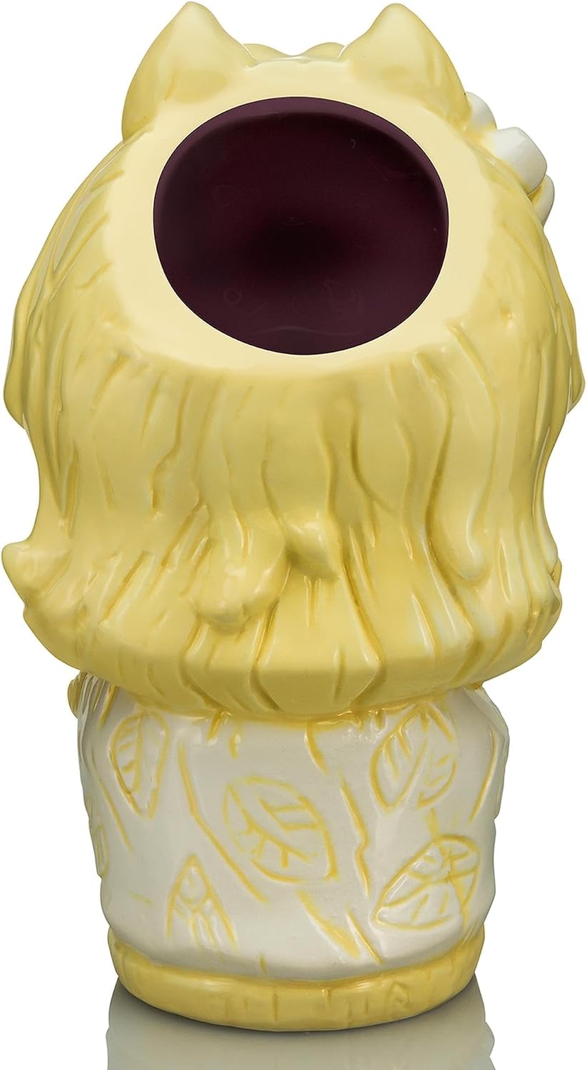 Geeki Tikis The Muppets Miss Piggy Ceramic Mug | Party Cocktail Tumbler For Liquor and Beverages | Holds 16 Ounces