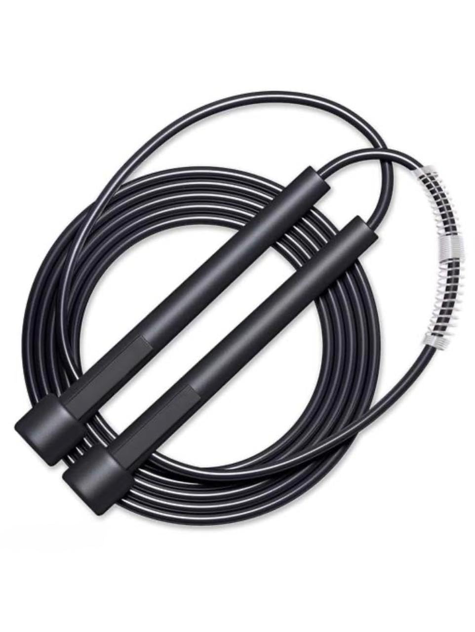 Skipping Rope for Men and Women Jumping Rope With Adjustable Height Speed Skipping Rope for Exercise, Gym, Sports Fitness Adjustable Jump Rope Black-Golden