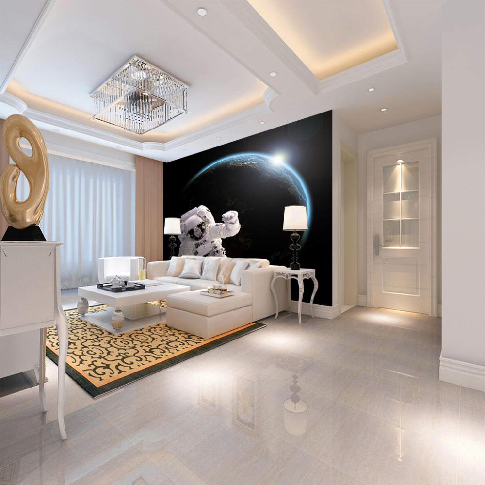 Amazon.co.jp: カスタム壁画装飾画 宇宙飛行士 200x140cm 写真3D部屋の