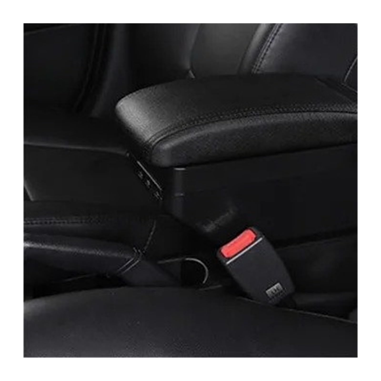 AWGNTQQ Car Armrests For Suzuki For Swift 2005-2024 Car Armrest Box Accessories Interior Details Storage Retrofit Parts(E All Black 9 USB)