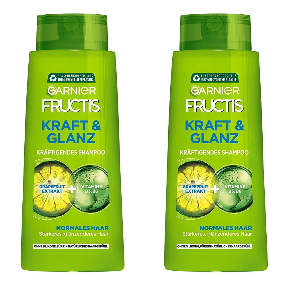 Garnier Fructis Kraft & Glanz Shampoo XXL, Kräftigendes Shampoo gegen