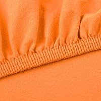 Hoeslaken 70 x 140 cm van mousseline | 100% biologisch katoen | lila