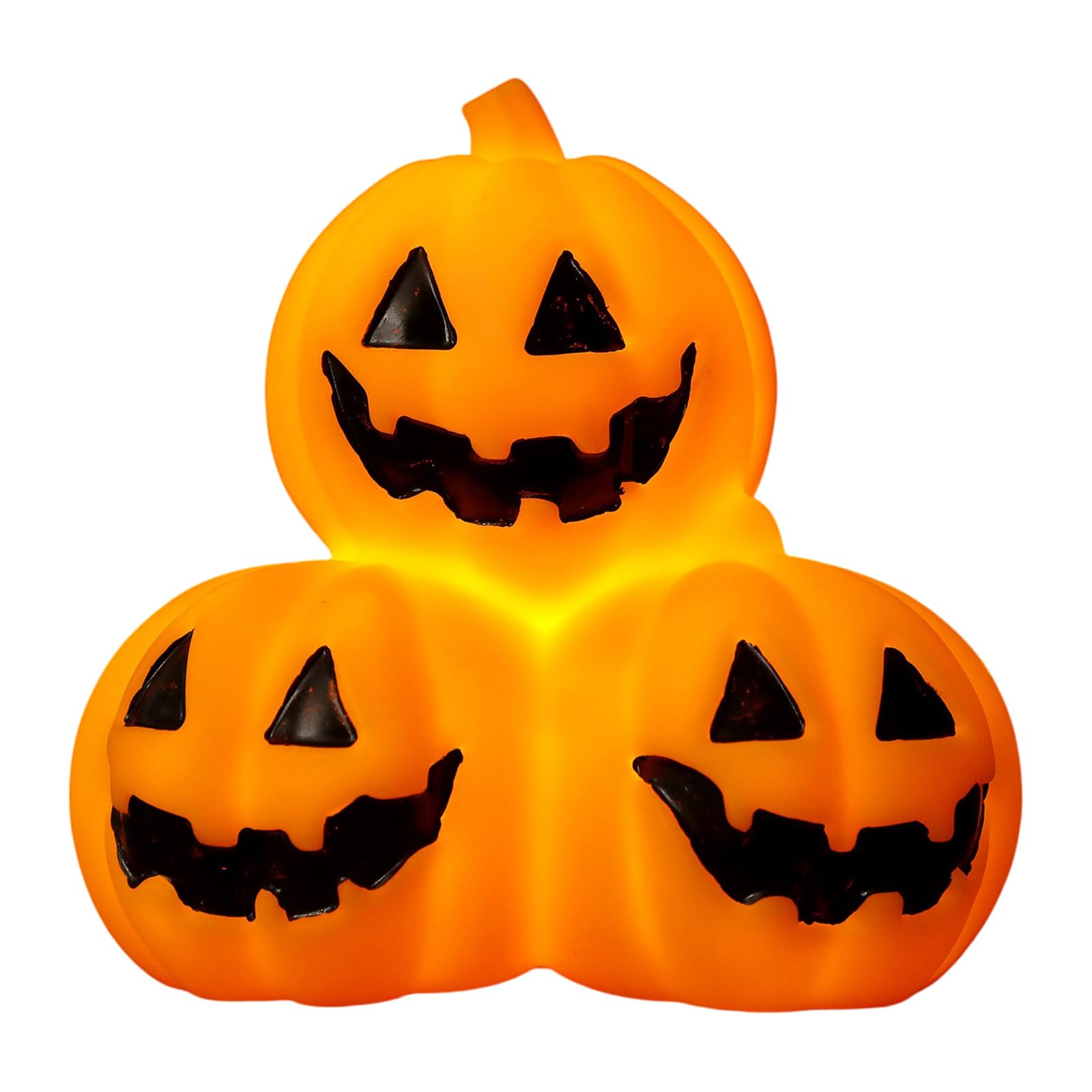 Tsophreniq Of 6 Halloween Pumpkin String Light Shatterproof Materials Perfect for Window Porch Decoration Halloween Decorations