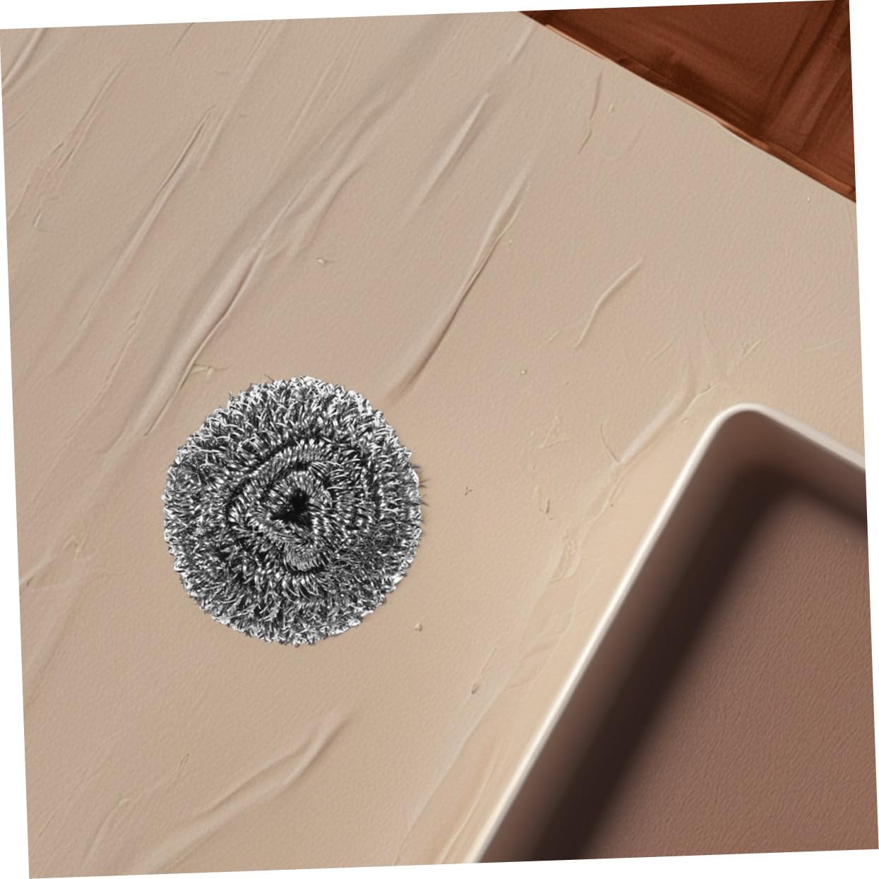 FOMIYES 60 Piezas Estropajos Acero Alambre Resistentes para Limpieza Cocina Ollas Sartenes y Hornos Multiusos sin Rayaduras