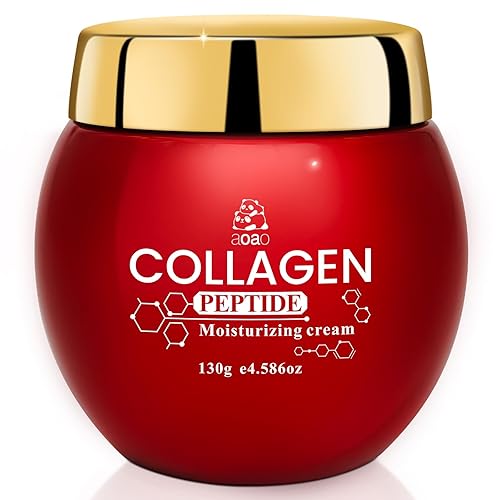 AOAO Crema facial de colágeno para mujeres, antienvejecimiento, crema antiarrugas para mujeres para hidratación profunda, reparación de la piel,