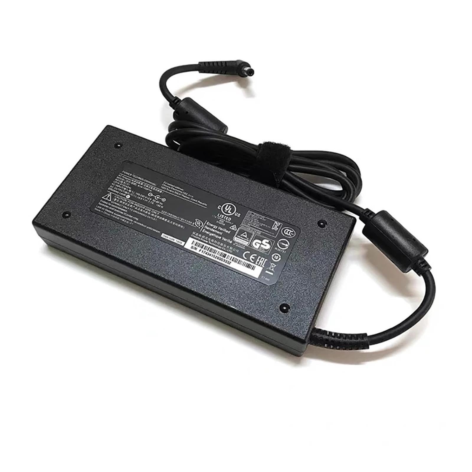 Adattatore CA Sottile Da 150 W, Compatibile Con Caricabatterie for Laptop Chicony A14-150P1A Z7-I7 Caricatore for Laptop Con Cavo Di Alimentazione 19,5 V 7,7 A(And UK)