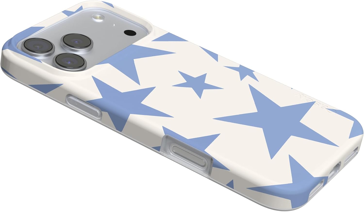 Casely iPhone 17 Pro Max Case | Stars Align | Blue & White Stars | Compatible with MagSafe | Classic Ultra Slim Design