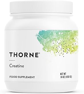 Thorne Creatine, Amino Acids, Exercise, Muscle, Cellular Energy, Cognitive Function Support - 450g - 90 Servings