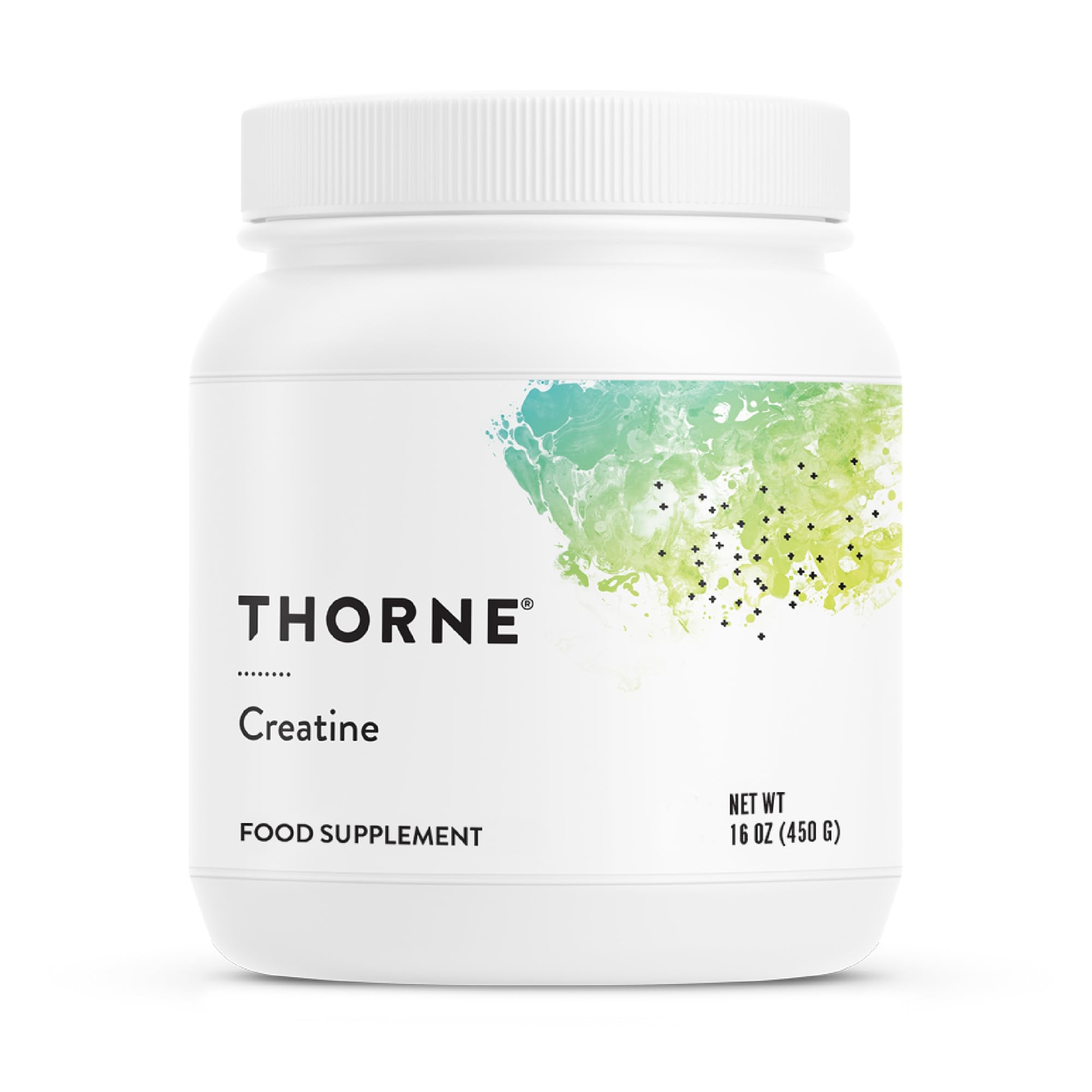 Thorne Creatine Amino Acids Support Exercise, Muscle, Cell Energy, Cognitive Function - 450g - 90 Servings