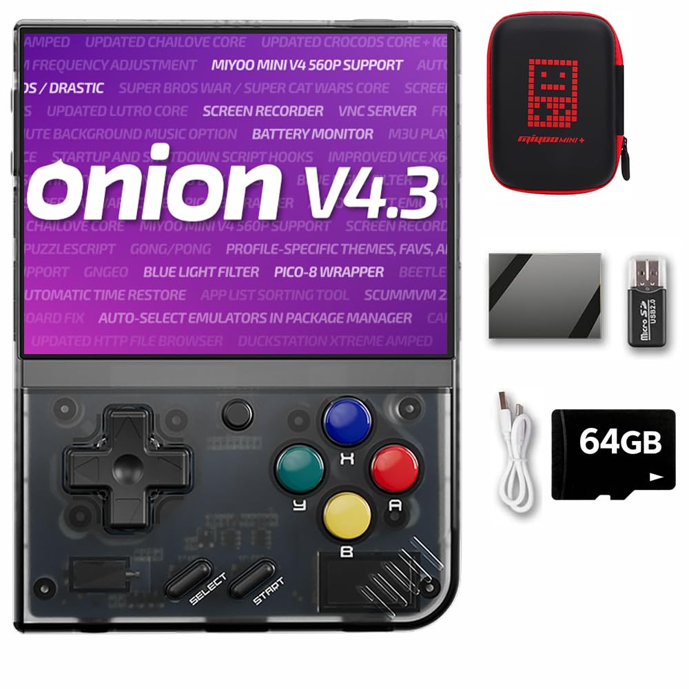 moimoページ Amazon.com: LoMiyoo Miyoo Mini Plus OnionOS Retro Handheld Game