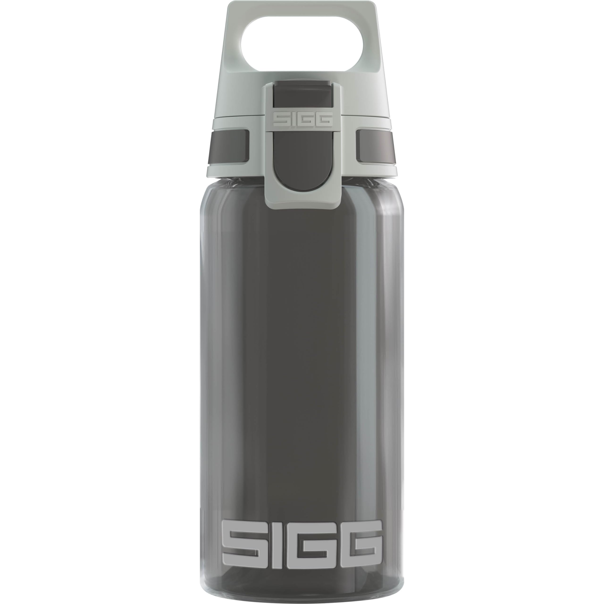 Sigg - Sports Water Bottle For Kids - Viva One Anthracite - Suitable For Carbonated Drinks - Leakproof - Dishwasher Safe - BPA Free - School & Bike - 0.5L