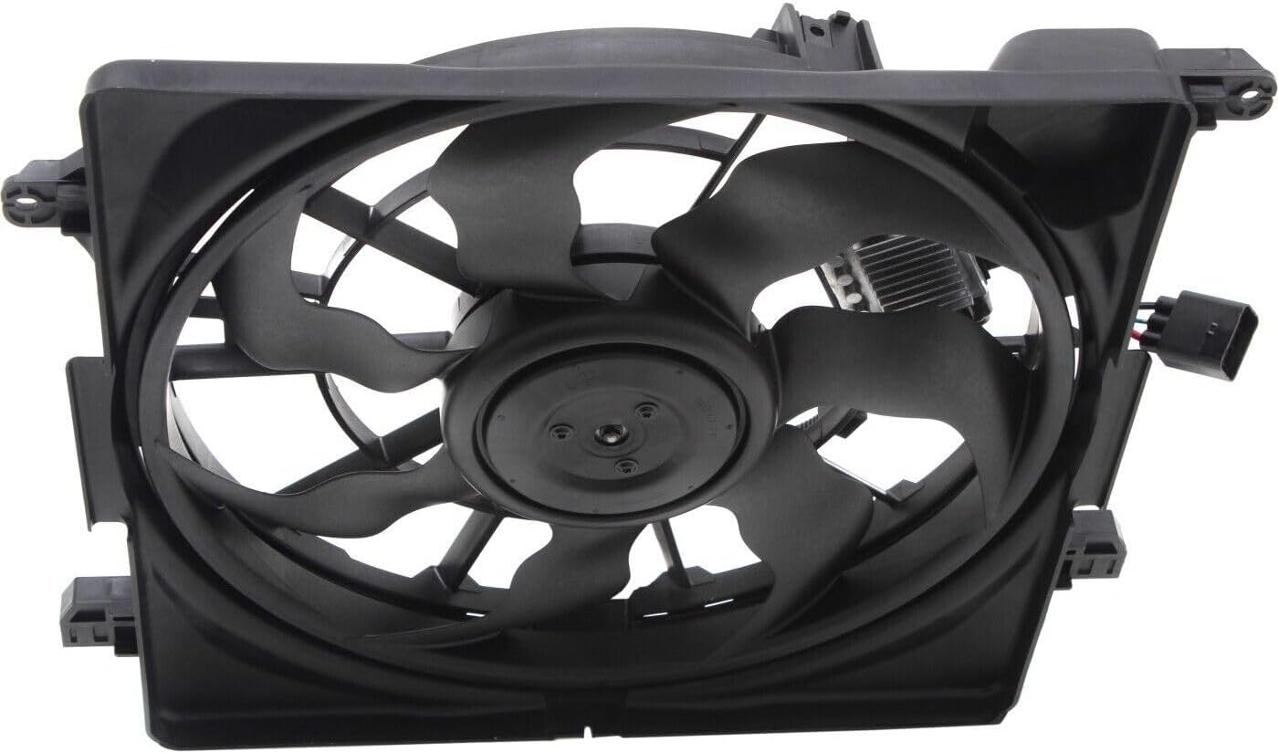 Cooling Fans Assembly for Hyundai for Tucson 2016-2018,for Kia for Sportage 2017 14567261 HY3115154