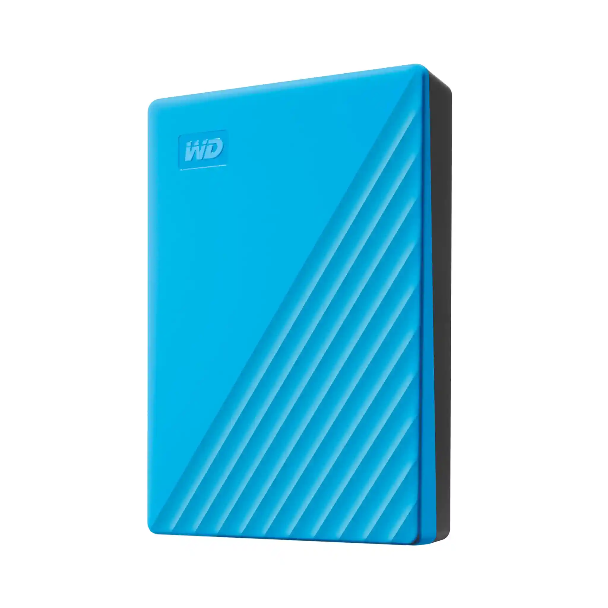 WD My Passport externe Festplatte 6 TB (mobiler Speicher, schlankes Design, herunterladbare Software, automatische Backups, Passwortschutz) Blau - auch kompatibel mit PC, Xbox und PS4