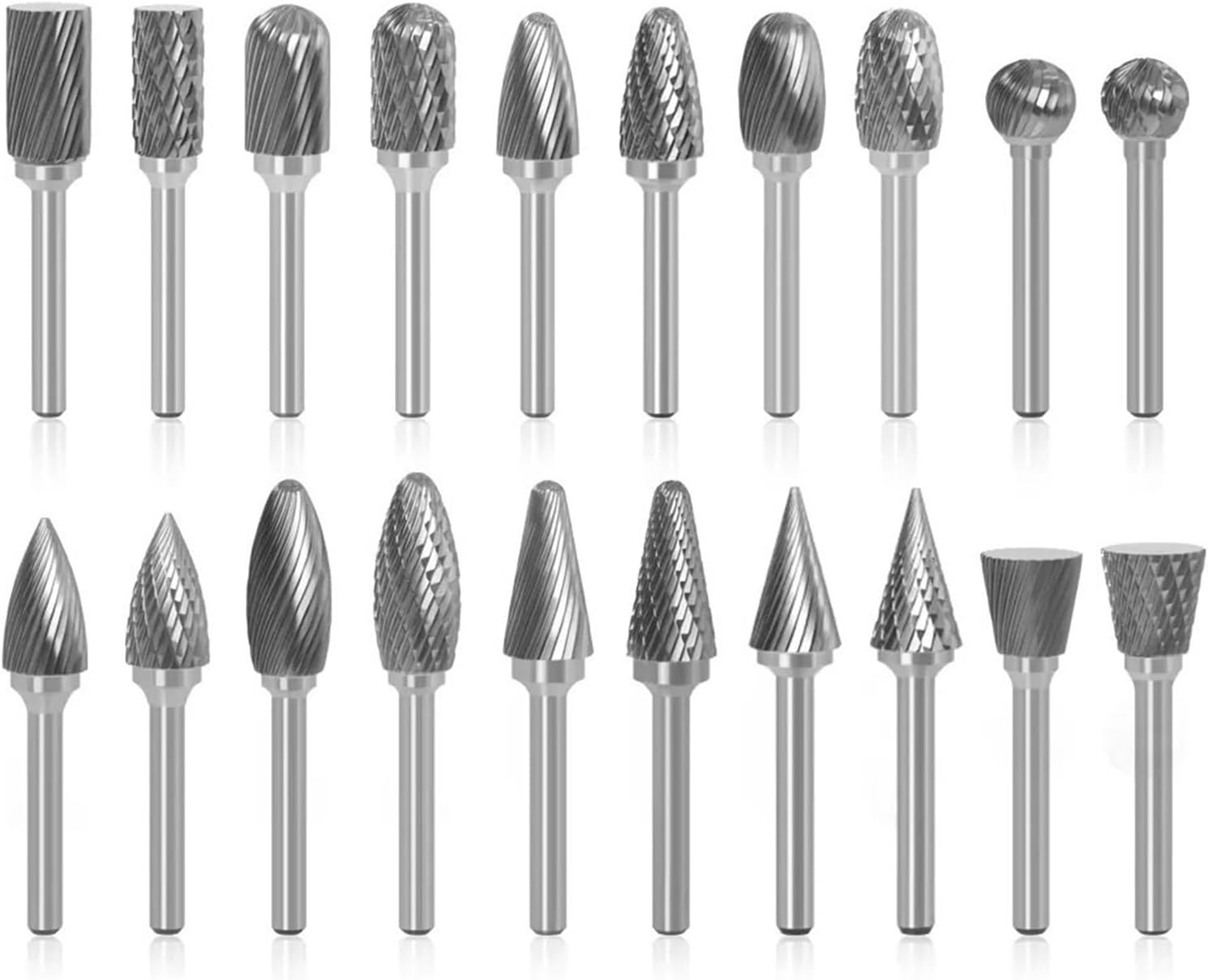 6MM Metal Drawing Tungsten Carbide Rotary Tool Burr Engraving Abrasive Tools Metalworking Milling Polishing(1pcs C0616M06)