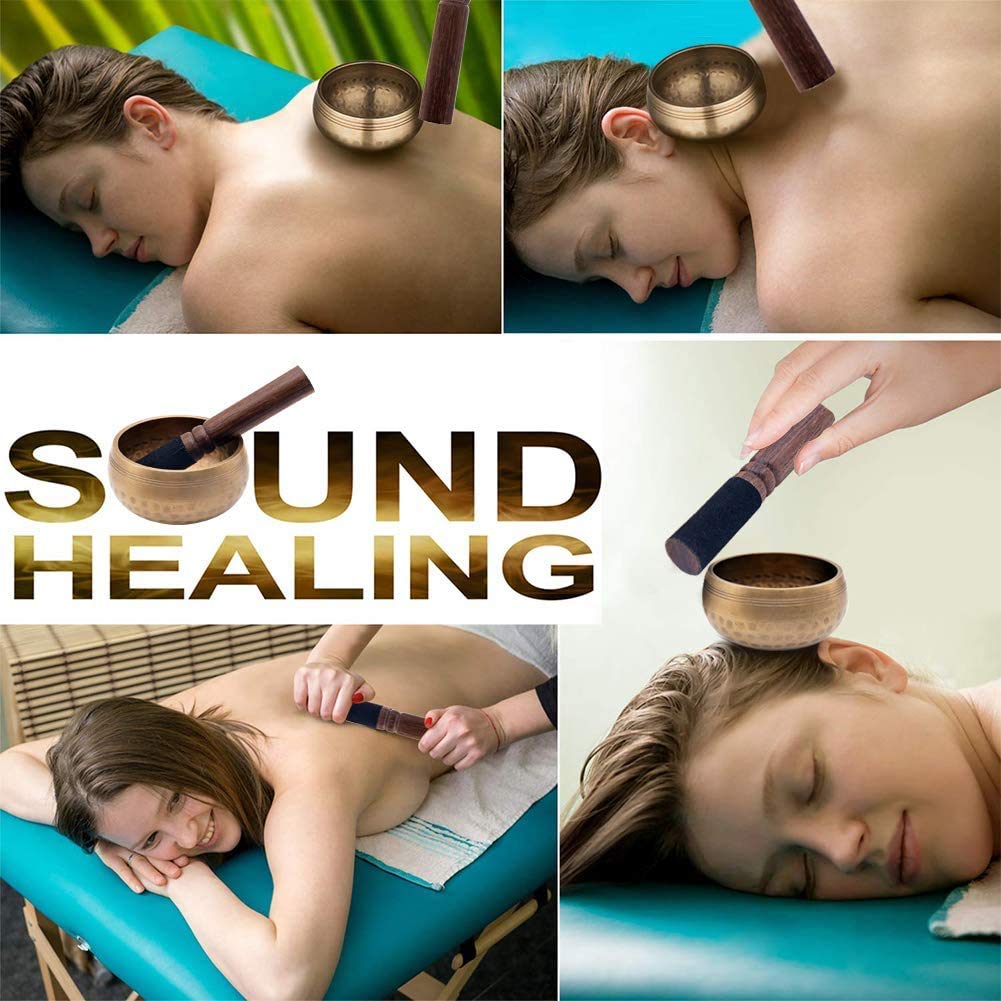 Grote Tibetaanse Klankschaal Set - 9 Master Healing Grade Voor Sound