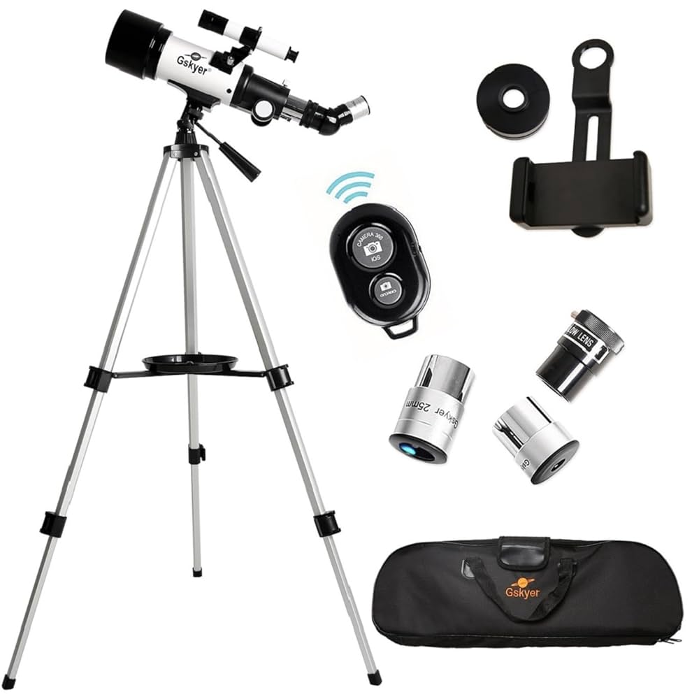 CGKs6anmU 2021 ナショナルジオグラフィック望遠鏡 60mm 口径500mm マウント 天体屈折 低照度 ポータブル 旅