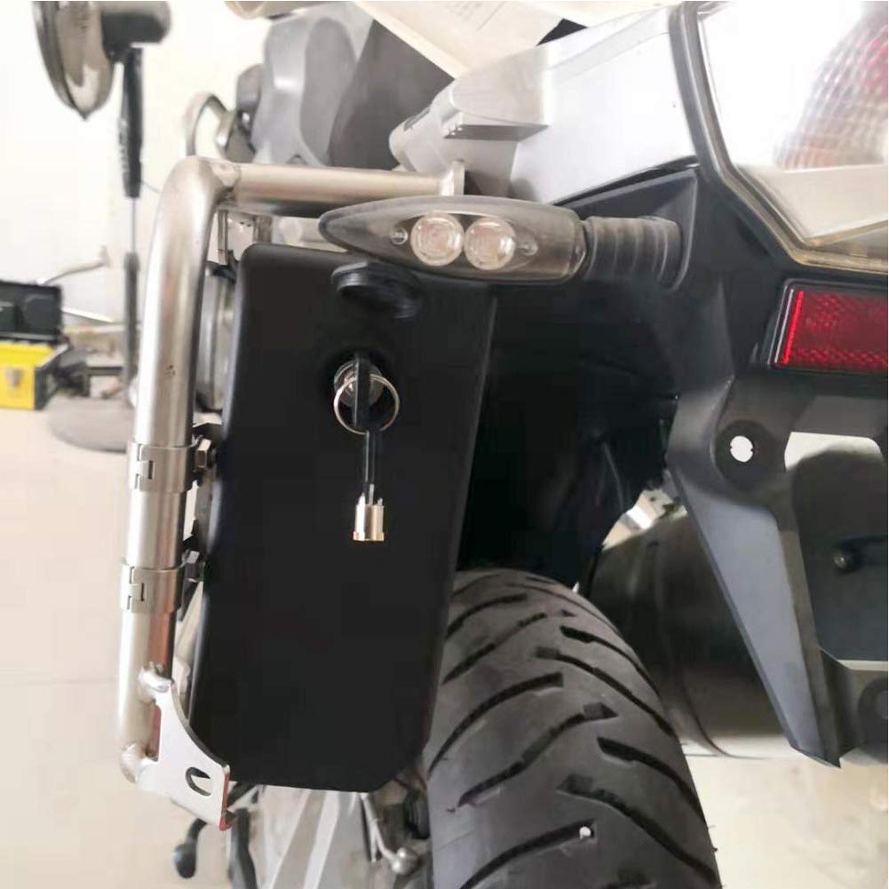 Cassetta degli attrezzi per moto Cassetta degli attrezzi laterale sinistra per BMW R1250GS R1200GS LC & Adventure 2004-2018, impermeabile